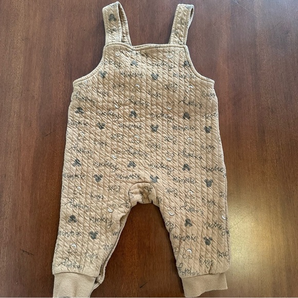 🌟3/$20🌟 Disney Baby Mickey Minnie Ears Overalls 3-6M - Picture 3 of 6